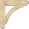 Ekena Millwork Thorton Craftsman Rough Sawn Bracket w/ Offset Brace, Douglas Fir, 8"W x 34"D x 34"H BKT0806X34X34THR04RDF - alternate 4